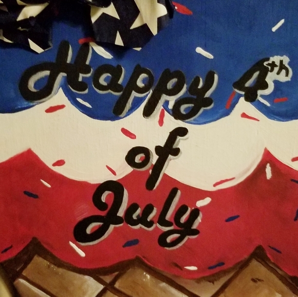 Fourth of July door hanger - Picture 5 of 5
